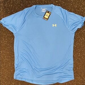 Under Armour Men's Light Blue Athletic Tee